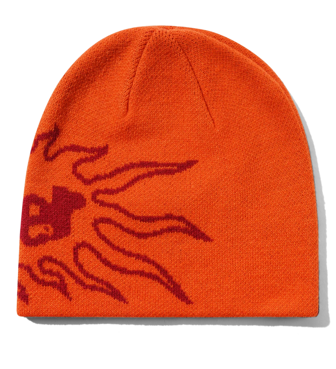 SOLAR SKULLY BEANIE ORANGE