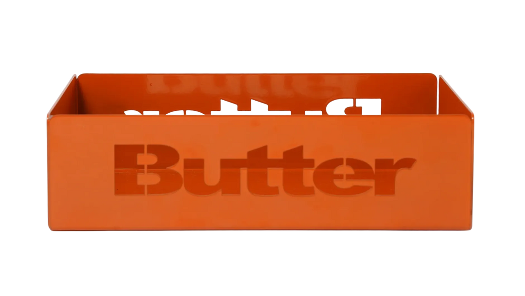 METAL TRAY ORANGE
