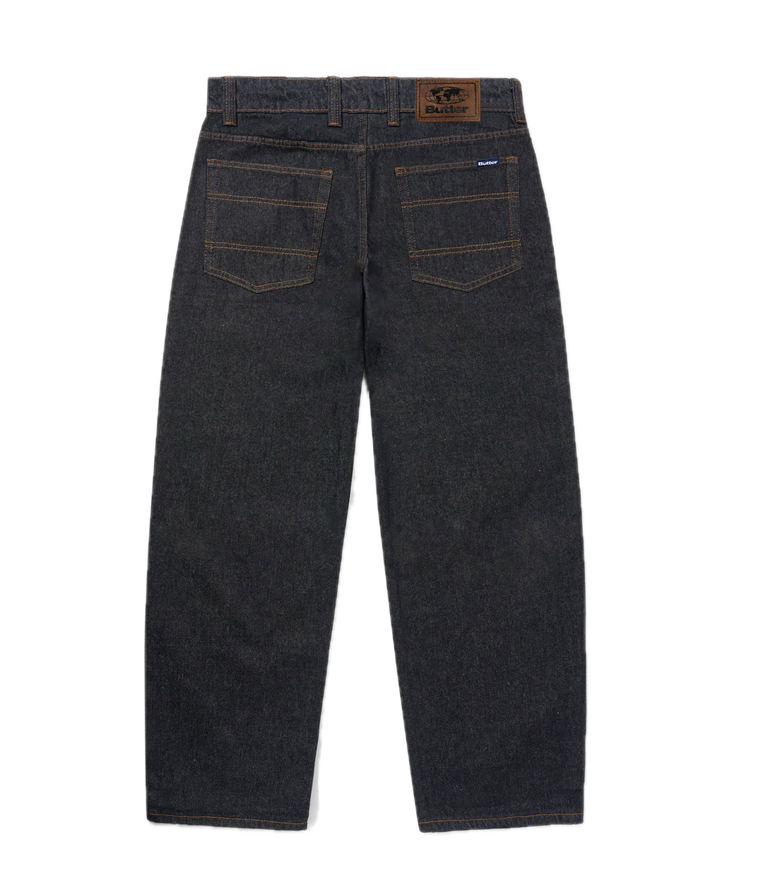 RELAXED DENIM JEANS RAW INDIGO