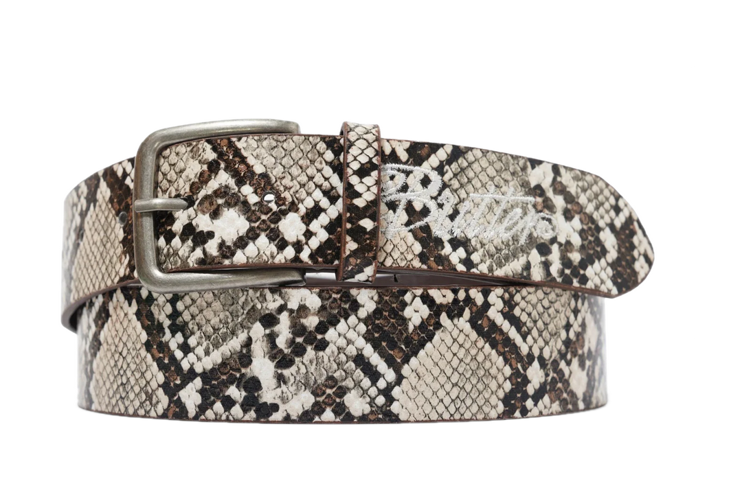 SNAKE SKIN BELT