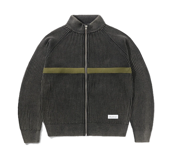 BLEACH ZIP-THRU KNIT