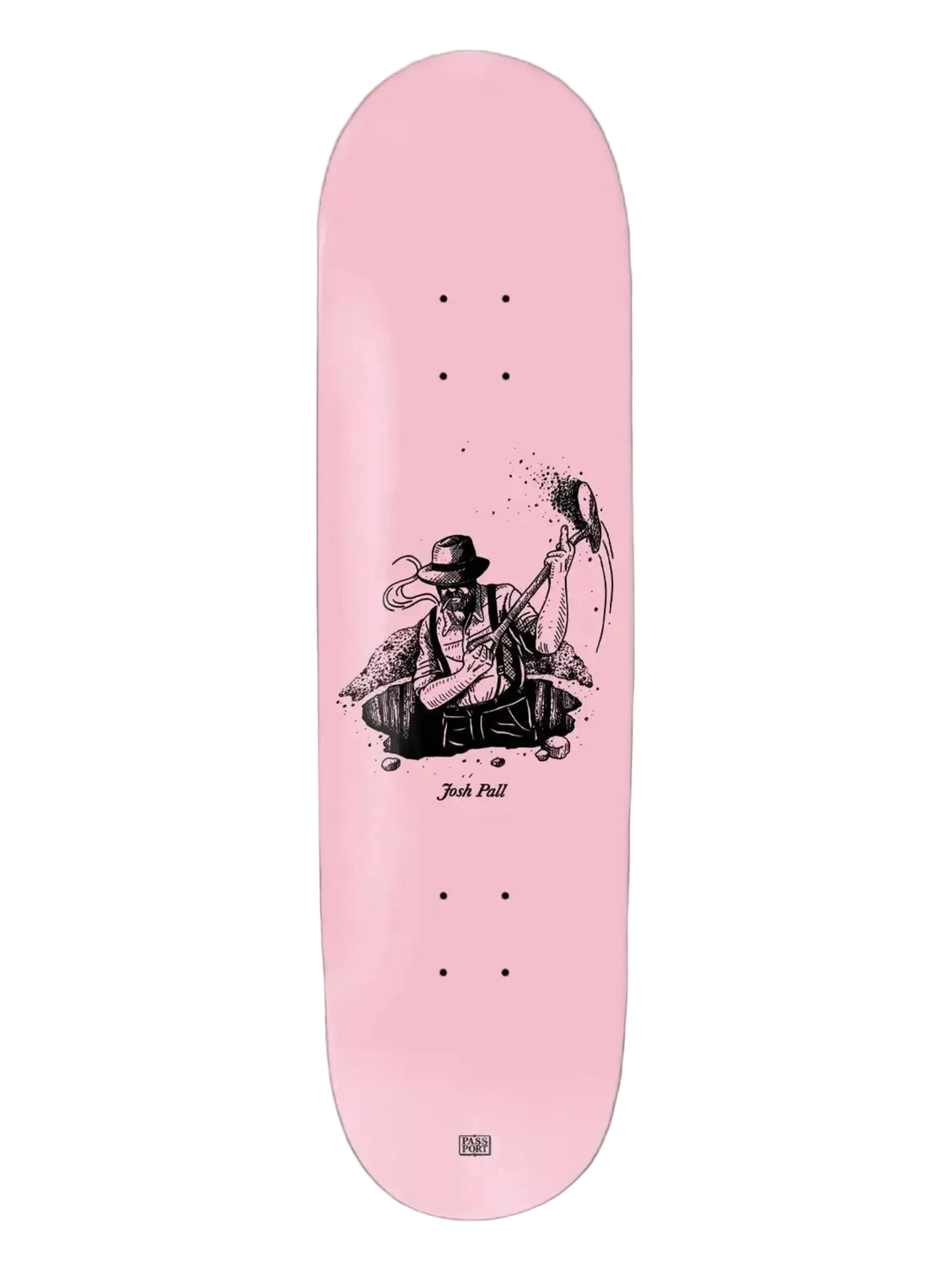 JOSH DIG DECK PINK 8.25"