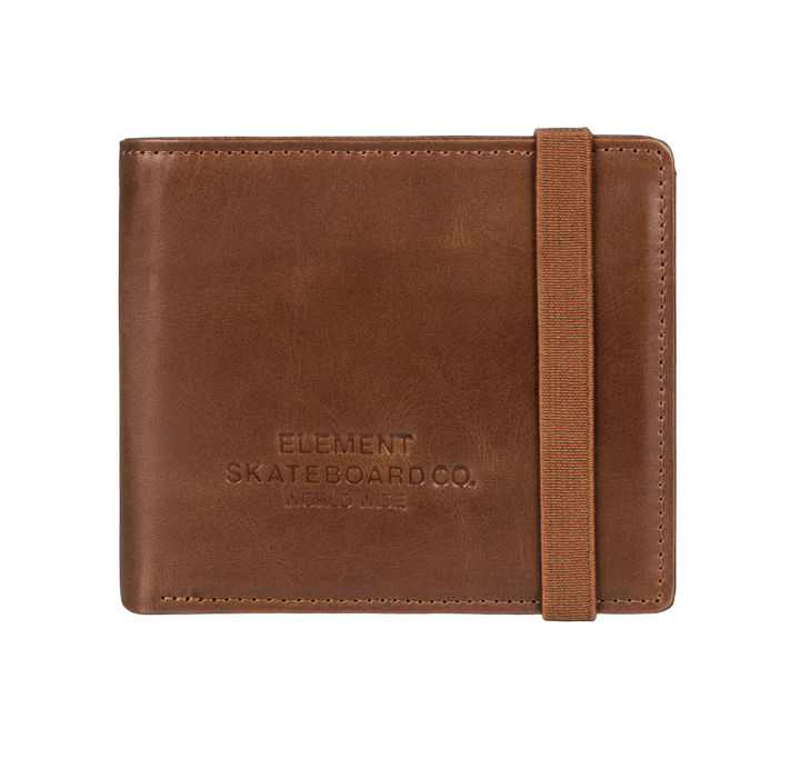 STRAPPER LEATHER WALLET BROWN