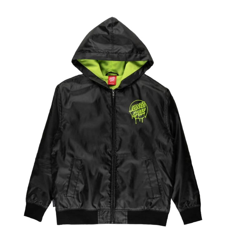 YOUTH LIQUID DOT JACKET BLACK