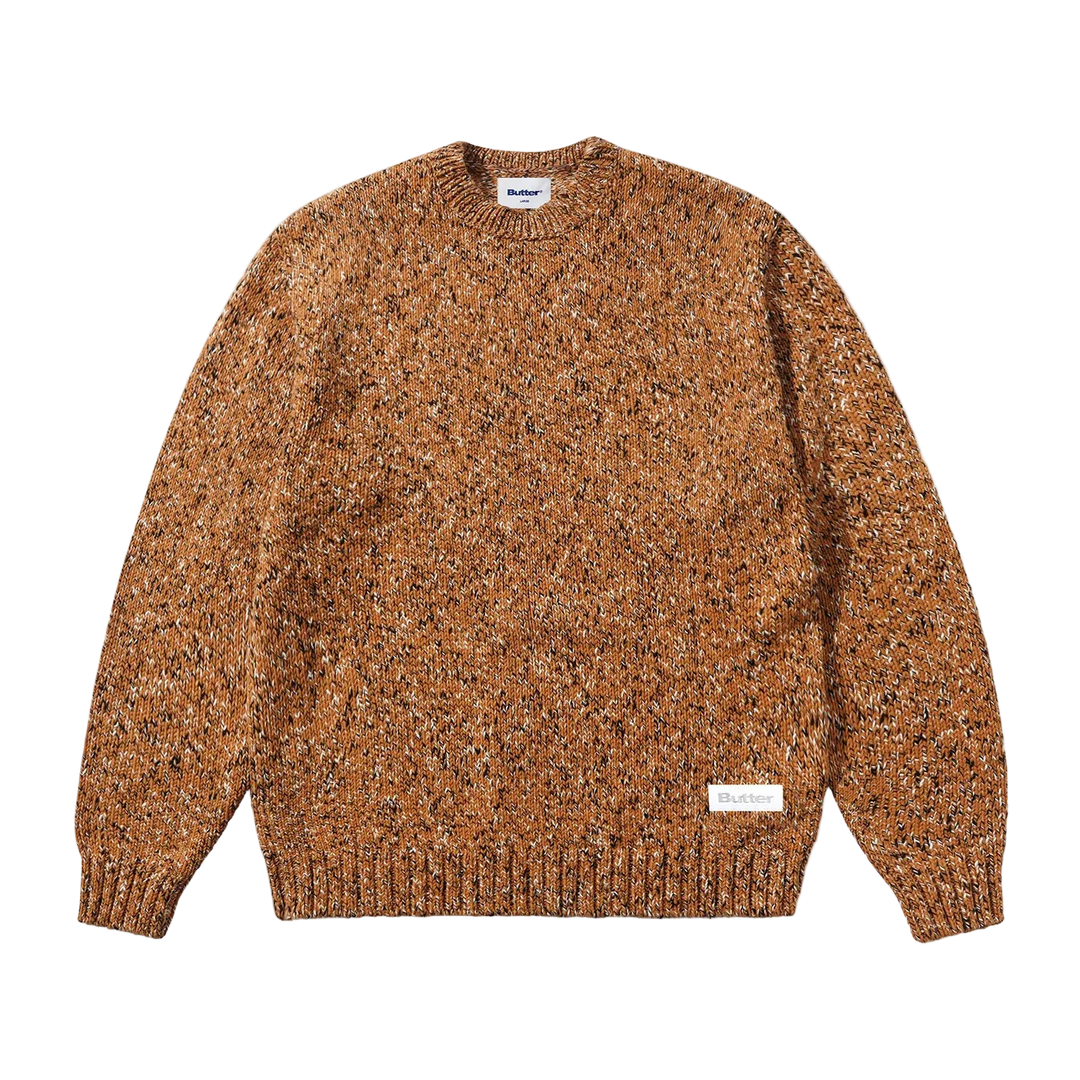 SPECKLE KNIT SWEATER COPPER