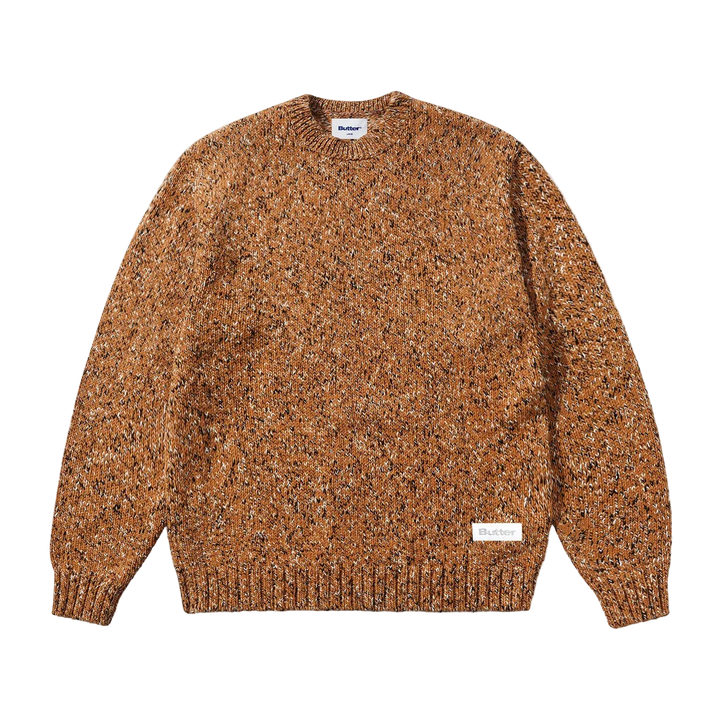 SPECKLE KNIT SWEATER COPPER