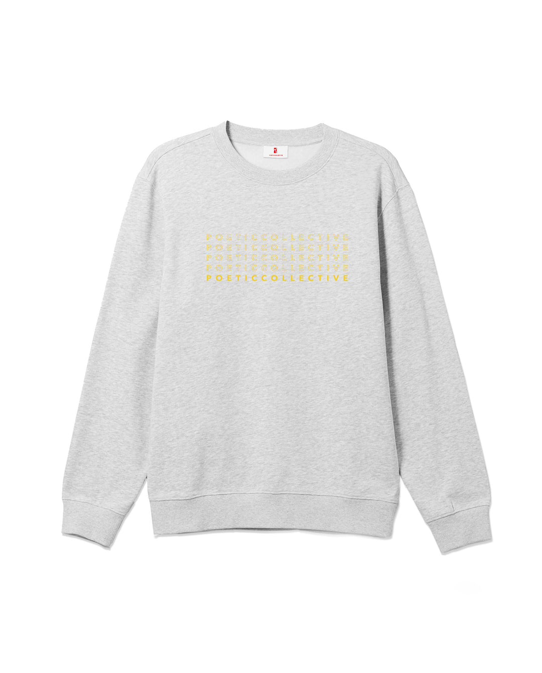 SPORTS CREWNECK HEATHER GREY