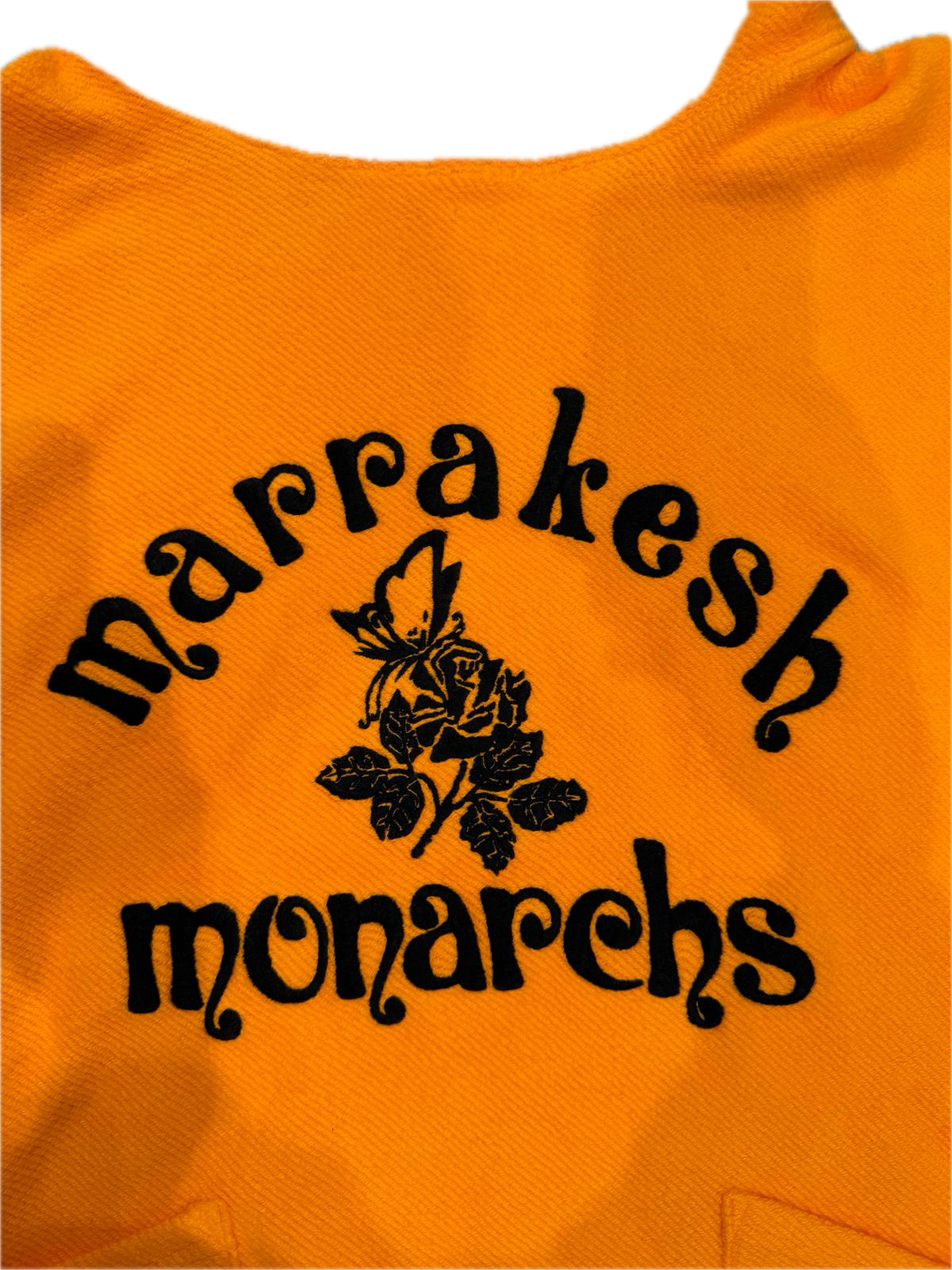 MARRAKECH HOODED SWEATSHIRT ORANGE