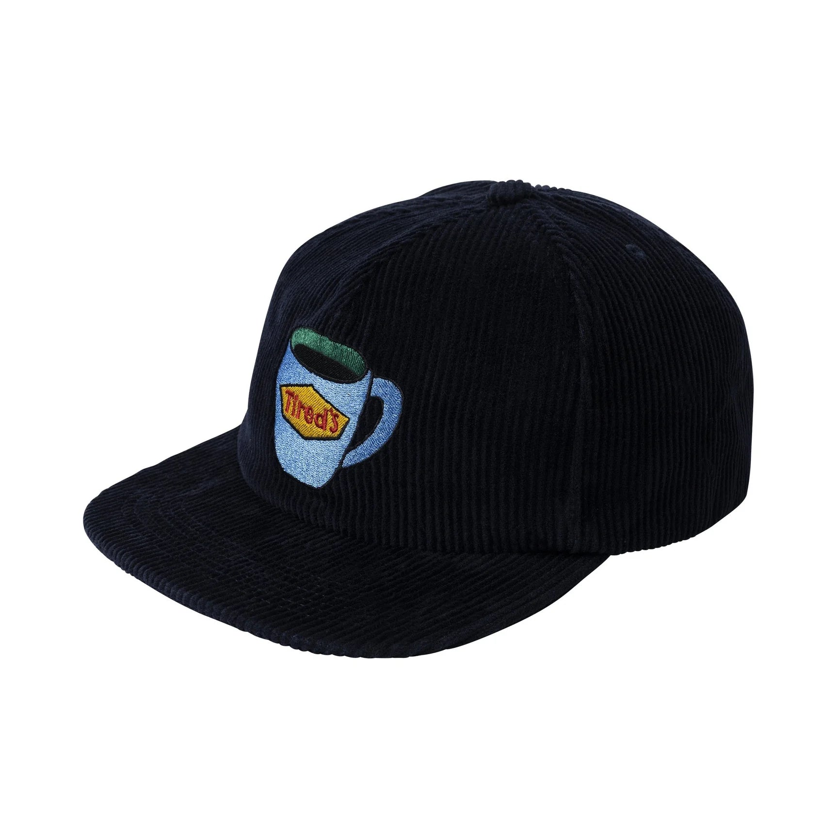 TIRED'S WASHED CORD CAP NAVY