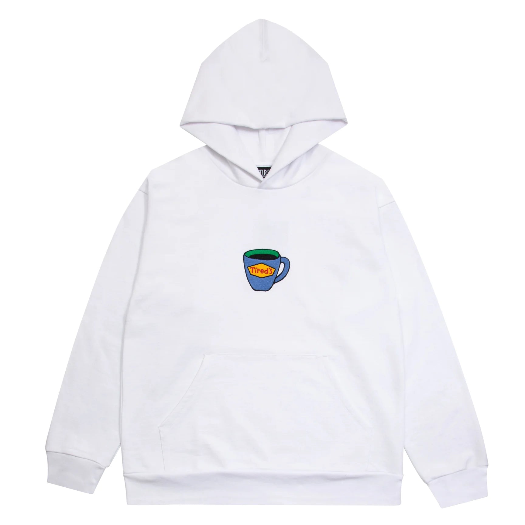 TIRED`S HOODIE WHITE
