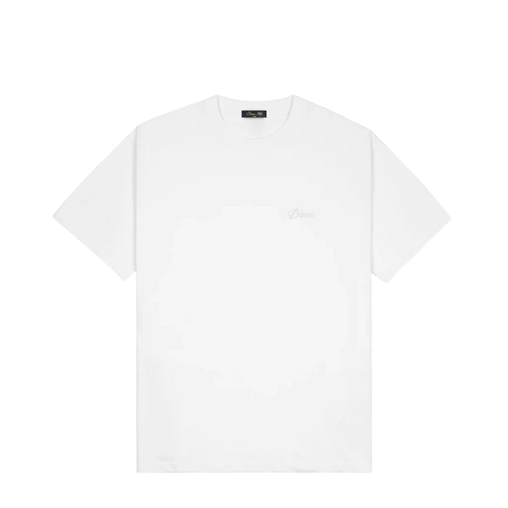 CURSIVE SMALL LOGO TEE WHITE