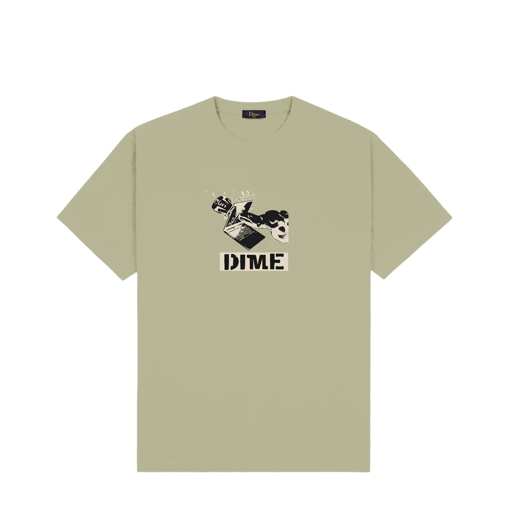 RAGEQUIT TEE WARM KHAKI