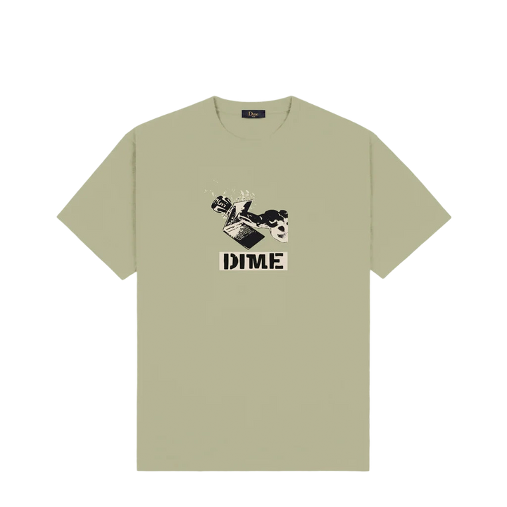 RAGEQUIT TEE WARM KHAKI