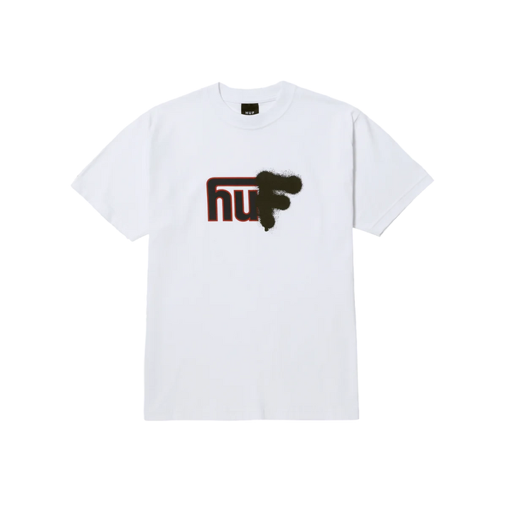 UPSIDE DOWNTOWN TEE WHITE