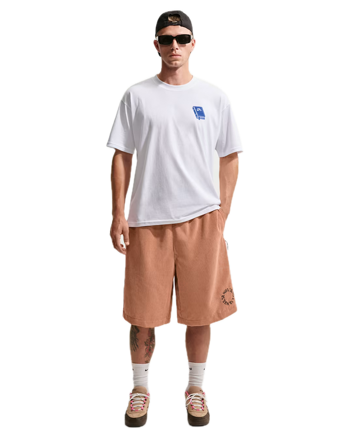 NIKE SB CORD SHORT COGNAC/BLACK