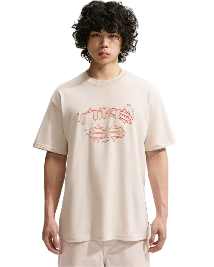 NIKE SB SKATE TEE LIGHT BROWN