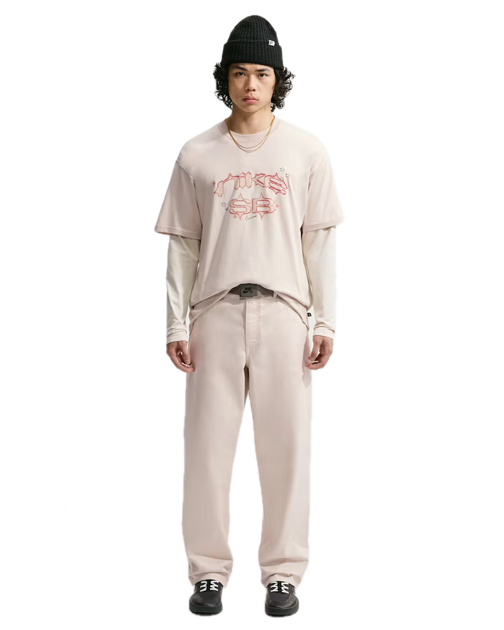 NIKE SB SKATE TEE LIGHT BROWN