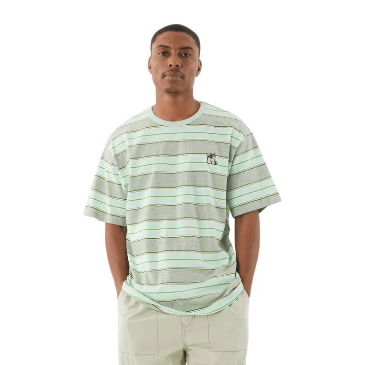 VERNON RELAXED KNIT SMOKE MINT