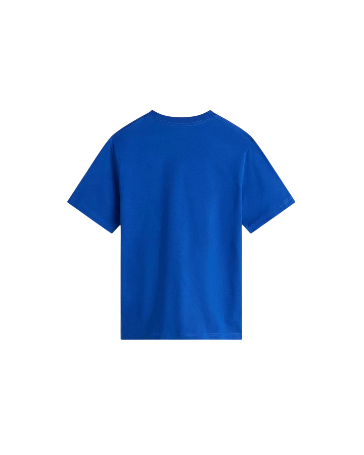 KIDS PRINT BOX TEE SURF BLUE