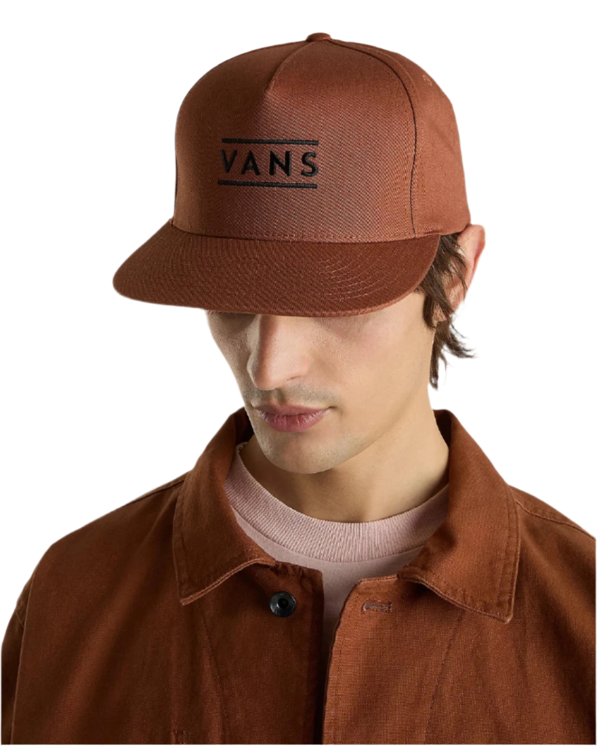 HALF BOX SNAPBACK BROWN