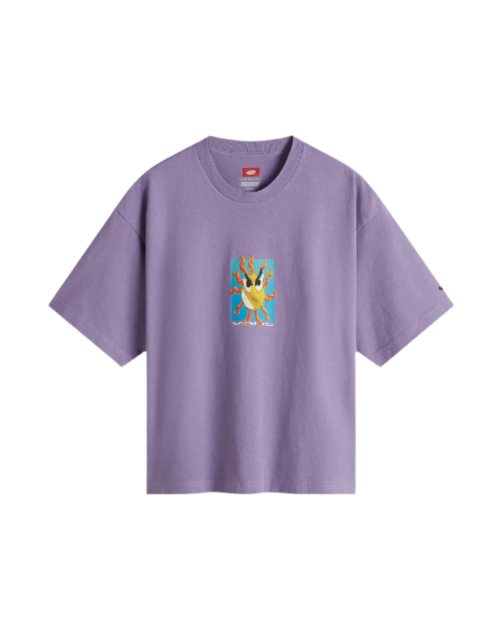 SKATE CLAY SHORT TEE PURPLE