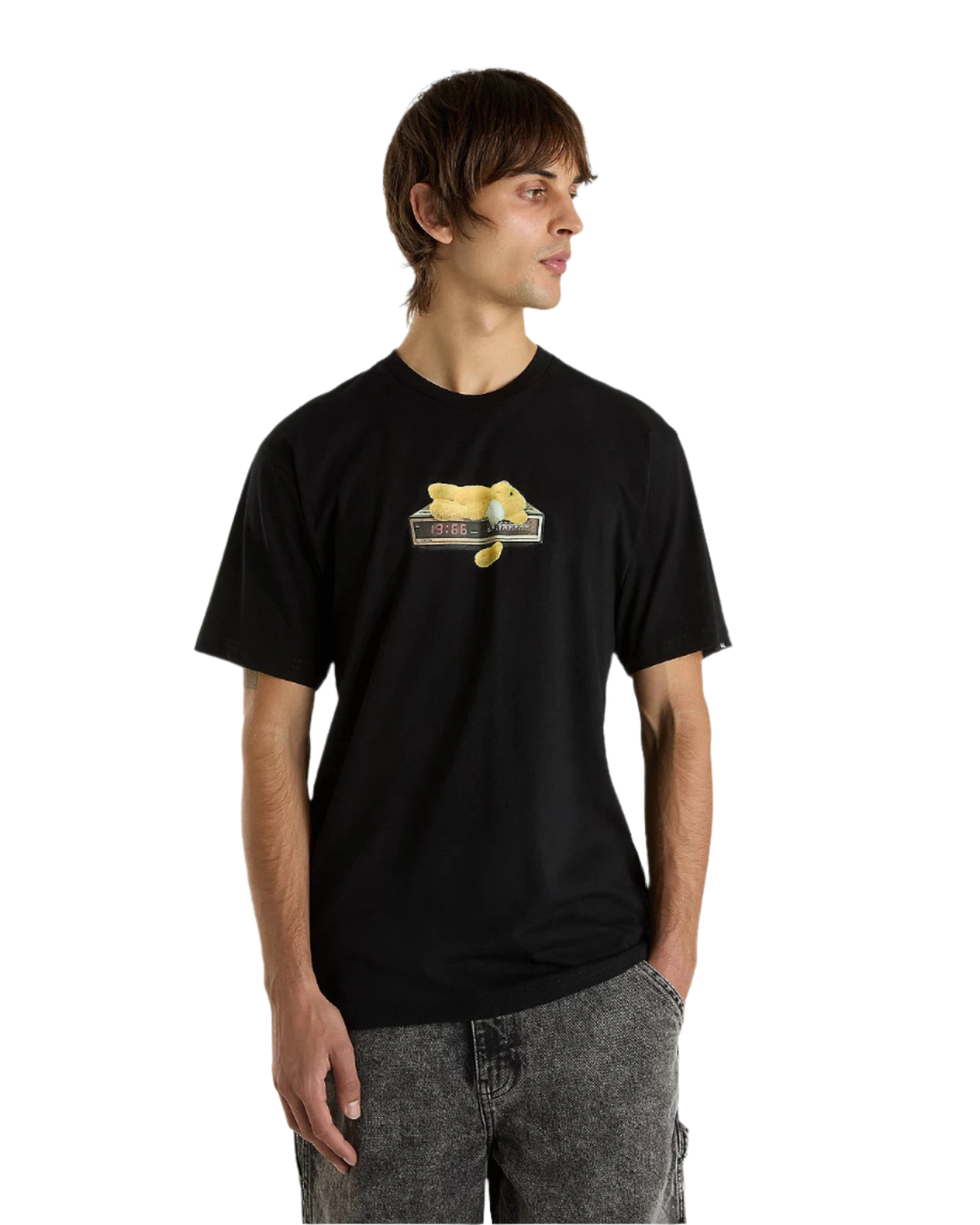 TIMES UP TEE BLACK