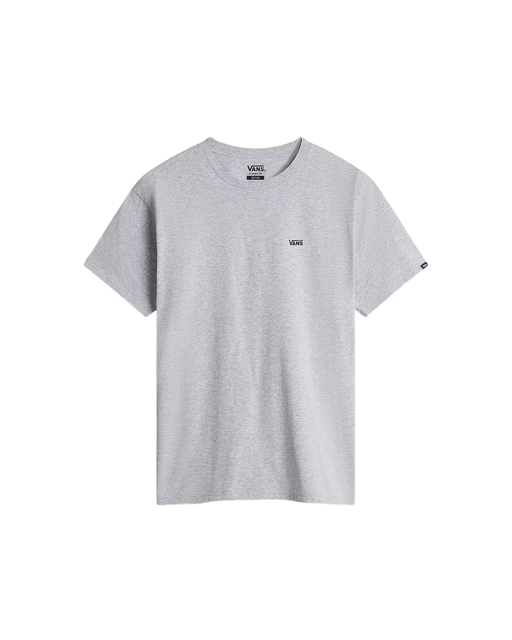 LEFT CHEST LOGO TEE HEATHER GREY