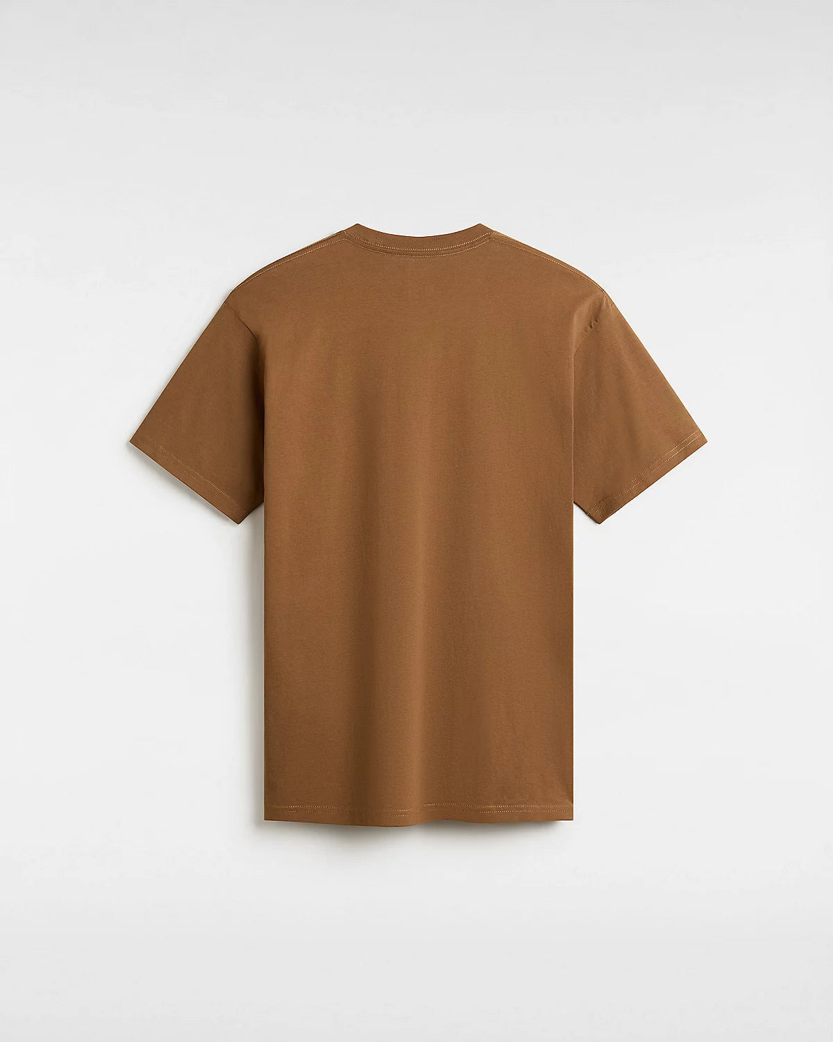 LEFT CHEST LOGO TEE COFFEE BROWN
