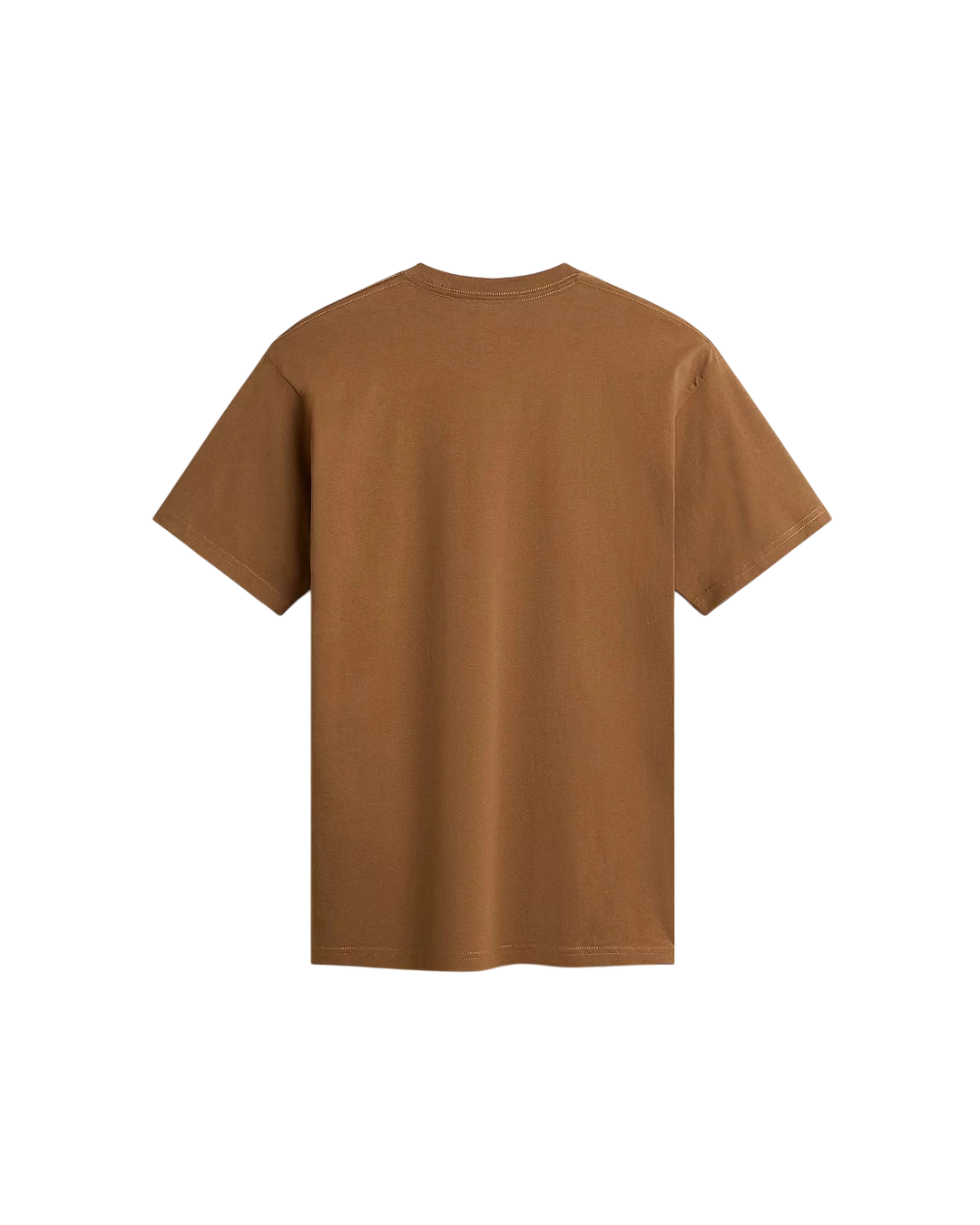 LEFT CHEST LOGO TEE COFFEE BROWN