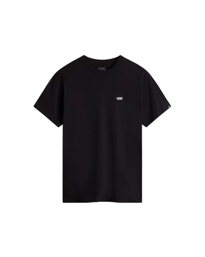 LEFT CHEST LOGO TEE BLACK WHITE