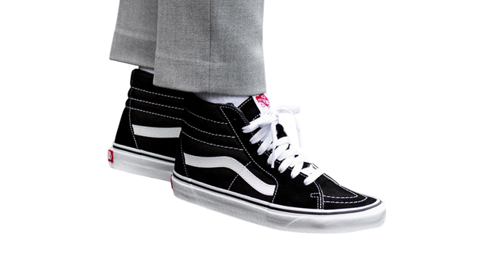 SK8-HI BLACK WHITE