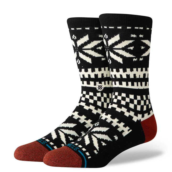 FLAKE SOCK BLACK