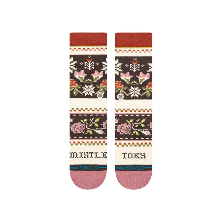 MISTLING TOES SOCK DUSTY ROSE