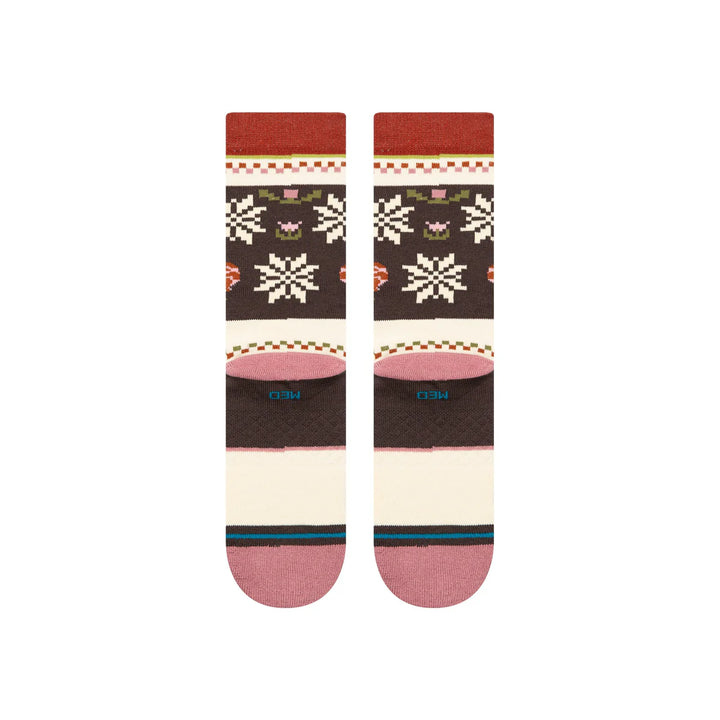 MISTLING TOES SOCK DUSTY ROSE
