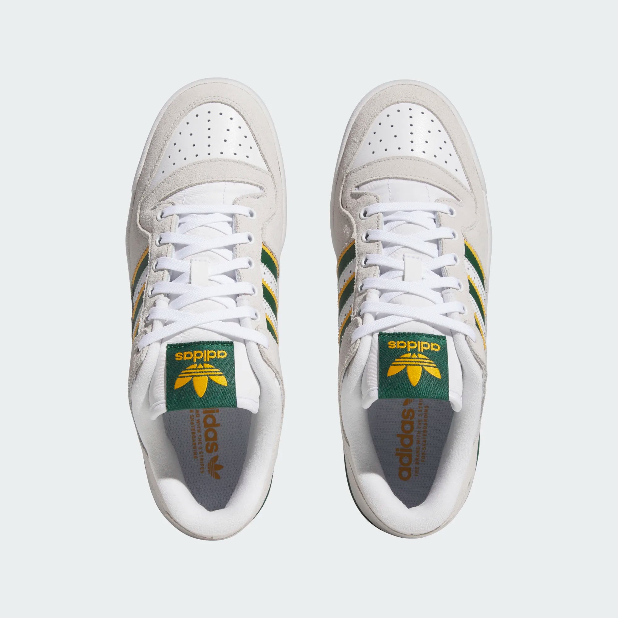 FORUM 84 LOW WHITE GREEN YELLOW Olliewood Skateshop