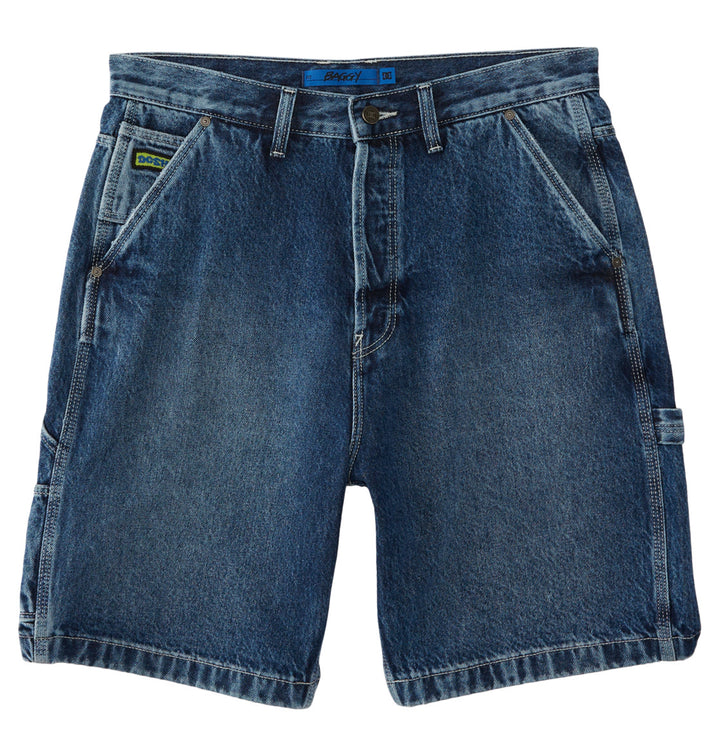 CARPENTER BAGGY SHORT DARK INDIGO