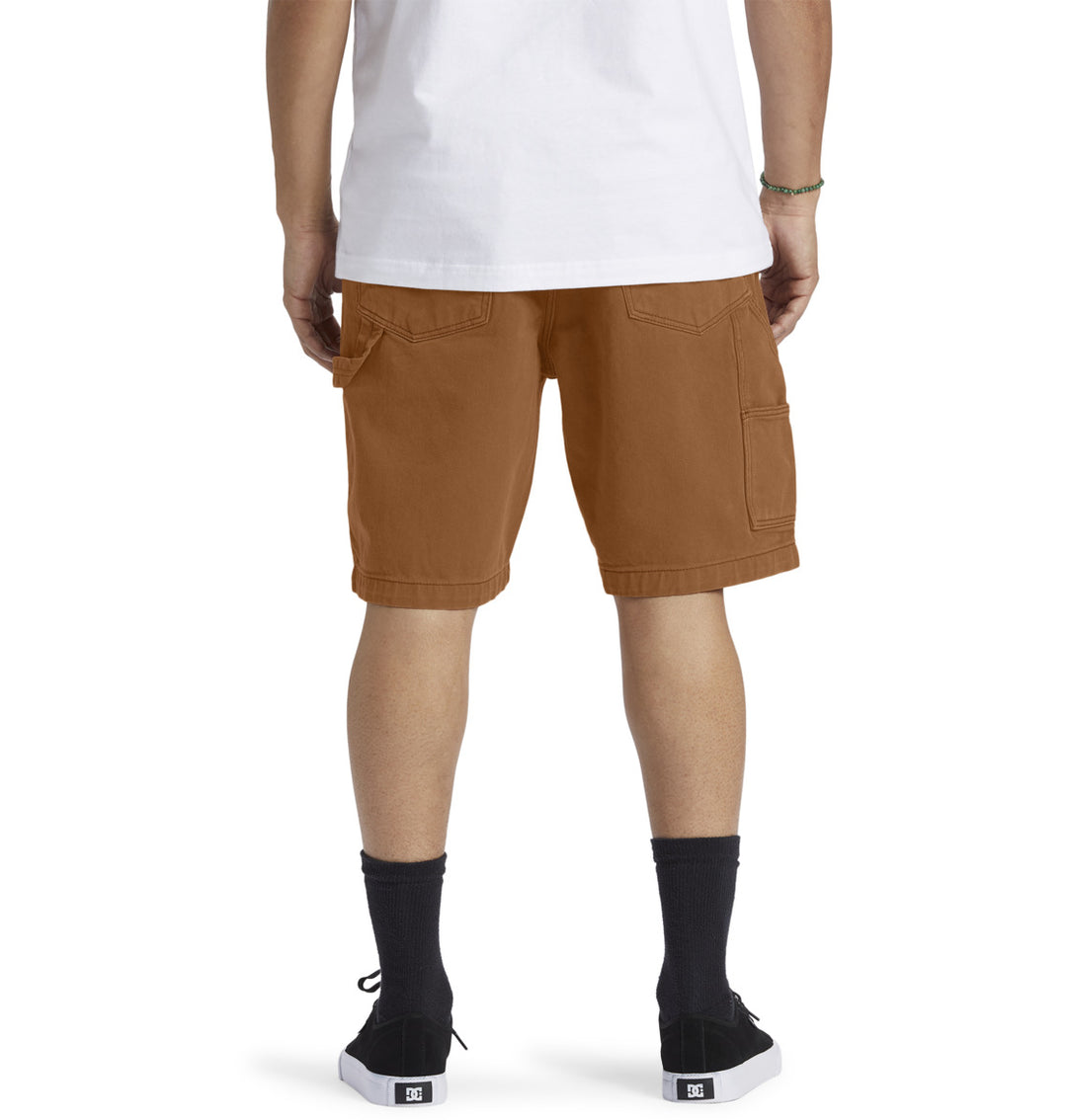 CARPENTER BAGGY SHORT BROWN OVERDYE