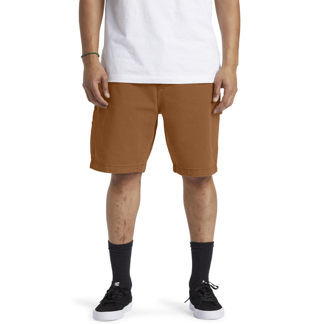 CARPENTER BAGGY SHORT BROWN OVERDYE