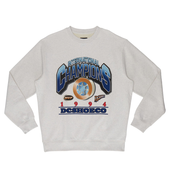 MVP CREWNECK SNOW HEATHER