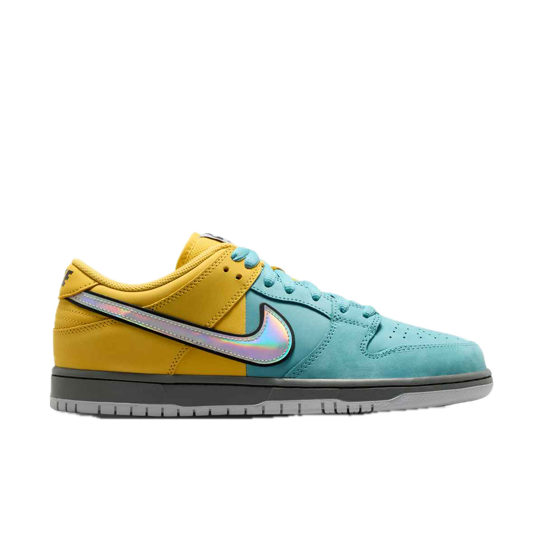 NIKE DUNK SB LOW PRO "MUNI FAST PASS" SNEAKER SKATE SHOE SIDE RIGHT