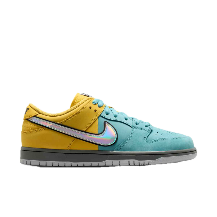 NIKE DUNK SB LOW PRO "MUNI FAST PASS" SNEAKER SKATE SHOE SIDE RIGHT
