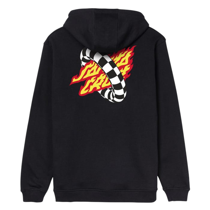 GOAL FLAME HOODIE BLACK