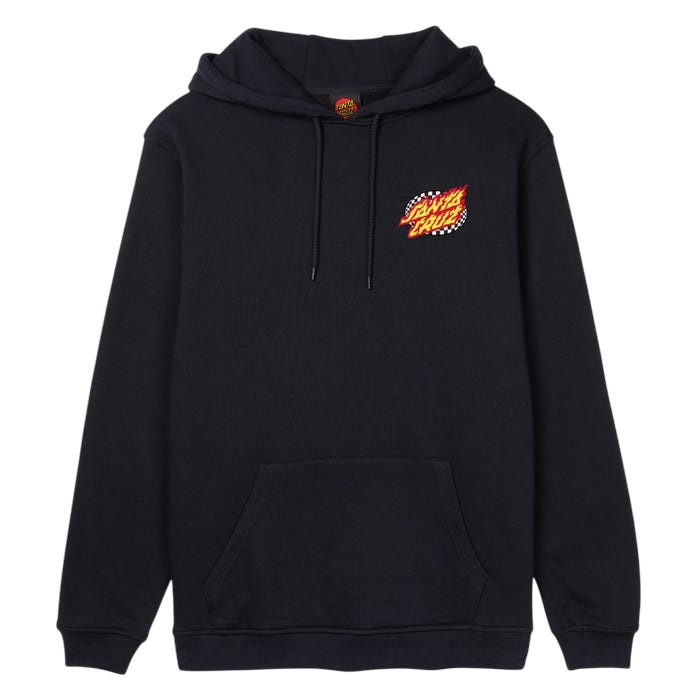 GOAL FLAME HOODIE BLACK