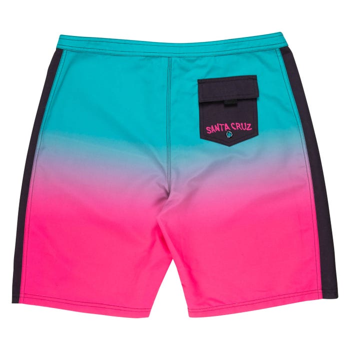 SCREAMING HAND PANEL BOARDSHORT PINK FADE