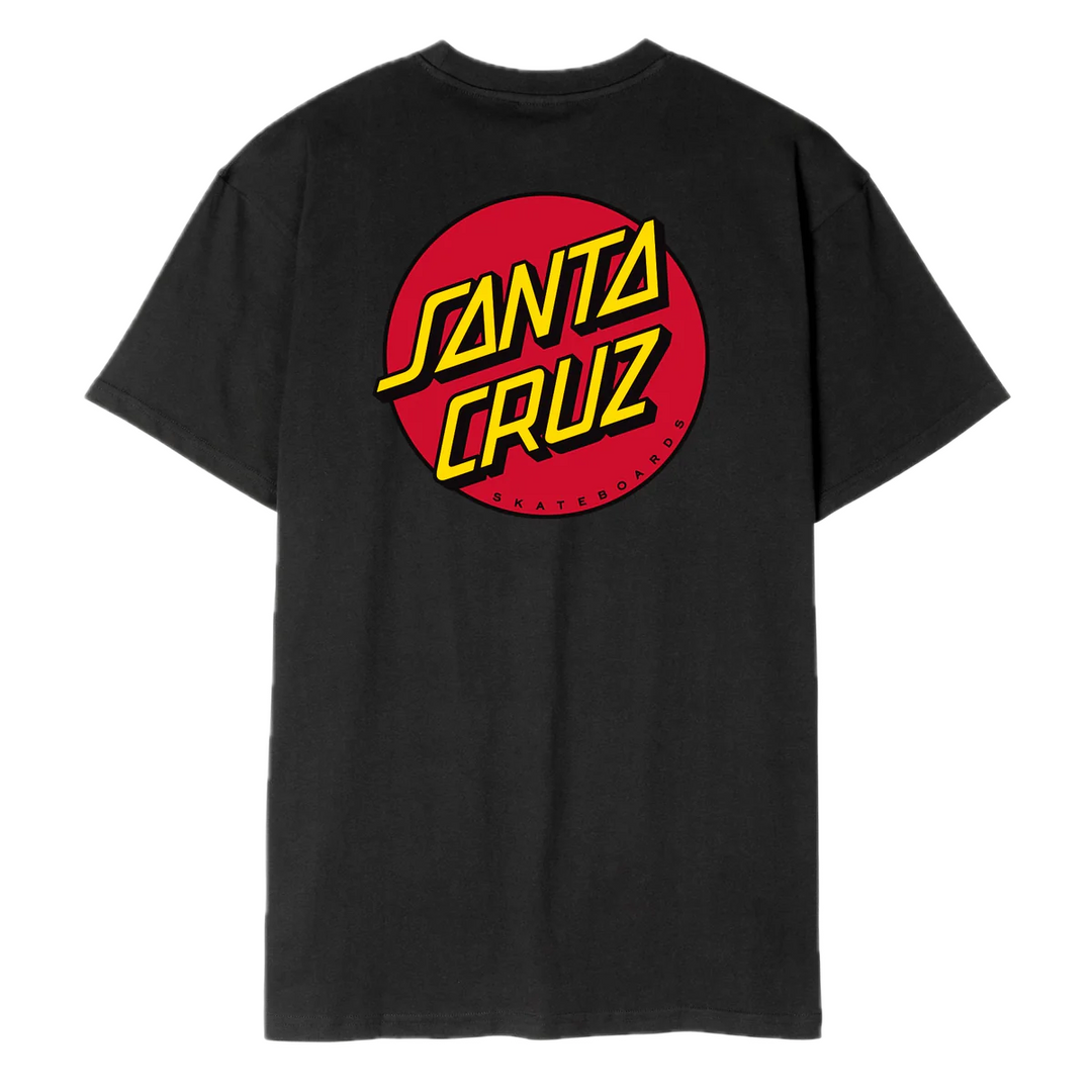 CLASSIC DOT CHEST TEE BLACK