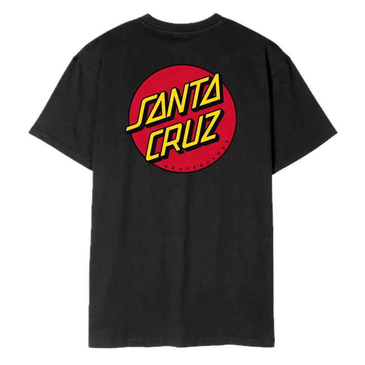 CLASSIC DOT CHEST TEE BLACK