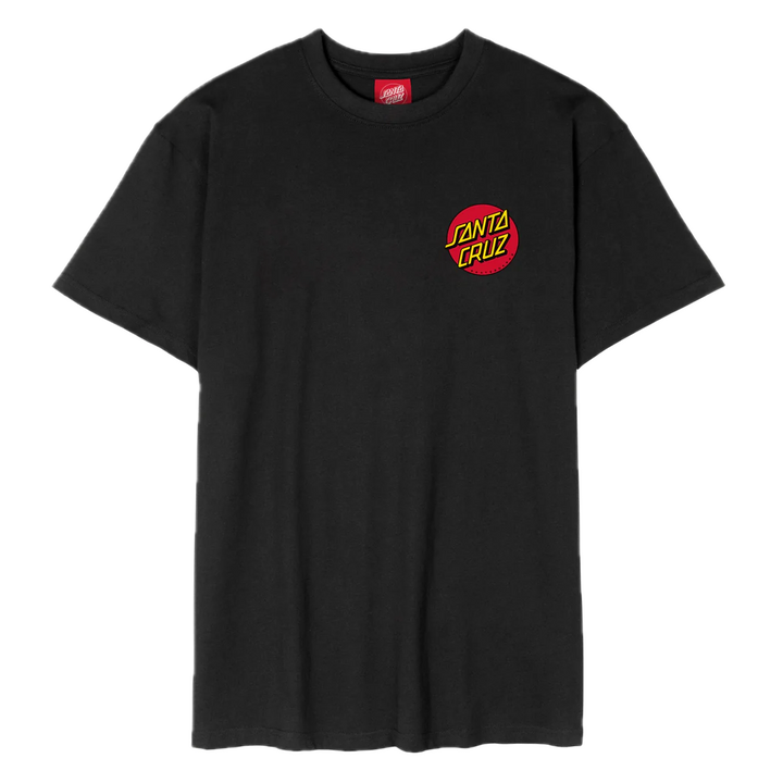 CLASSIC DOT CHEST TEE BLACK