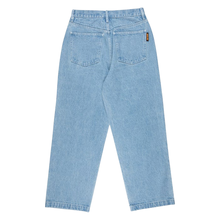 WOMEN CLASSIC BAGGY JEANS BLEACH BLUE