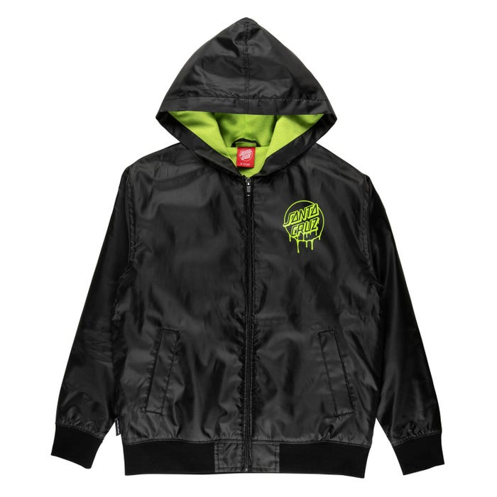 YOUTH LIQUID DOT JACKET BLACK