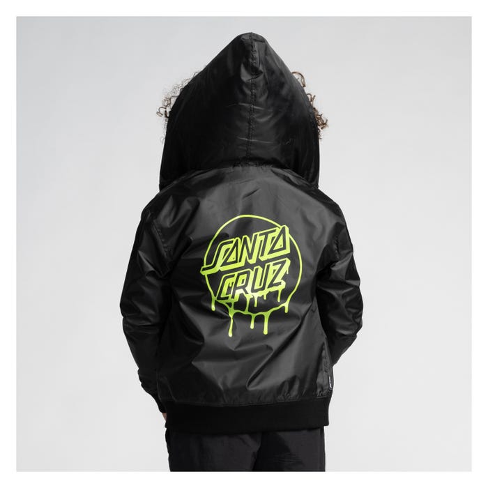 YOUTH LIQUID DOT JACKET BLACK